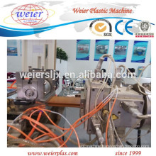 high output of WPC PE outdoor decking extruder machinery